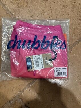 chubbies Hot Pink The Slushies Freestyle Short